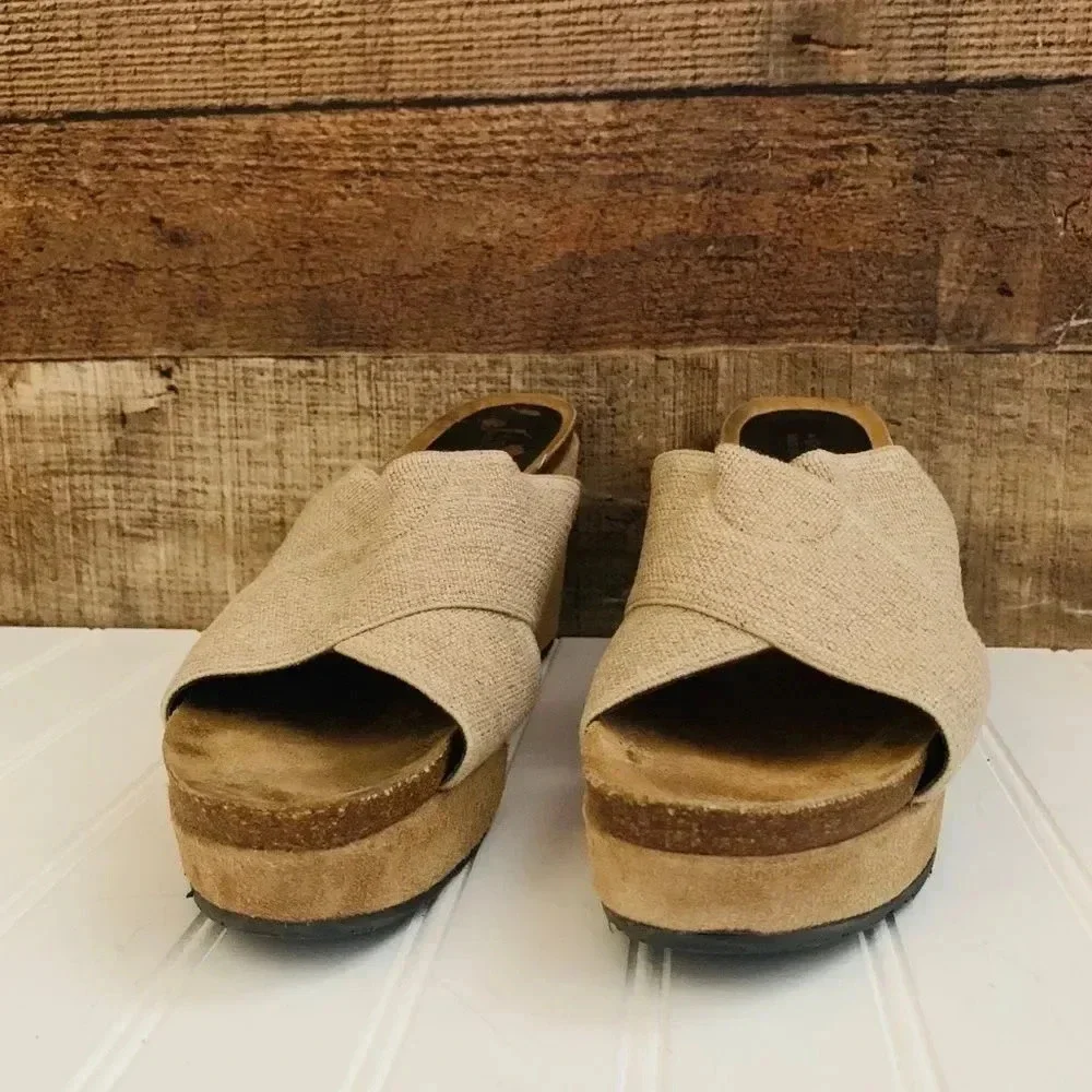 Donald J Pliner Platform Shoes BonBon Wedge Heel Sandals